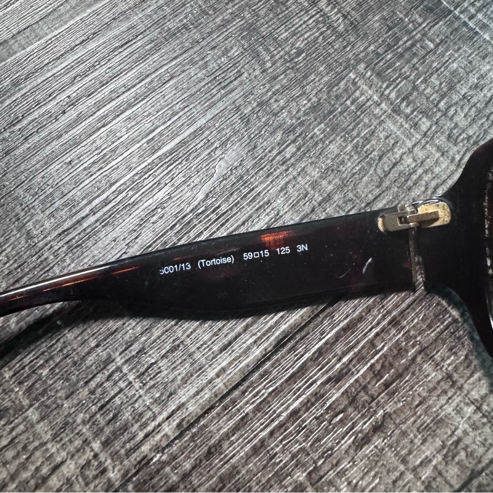 Coach Designer Tortoise Shell Frame Sunglasses Wi… - image 4